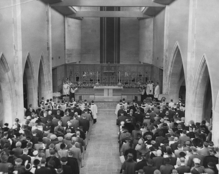 Nave Dedication, 1951