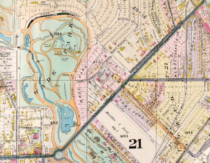Wade Park in 1898