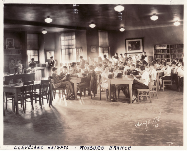 Junior High Library, 1929