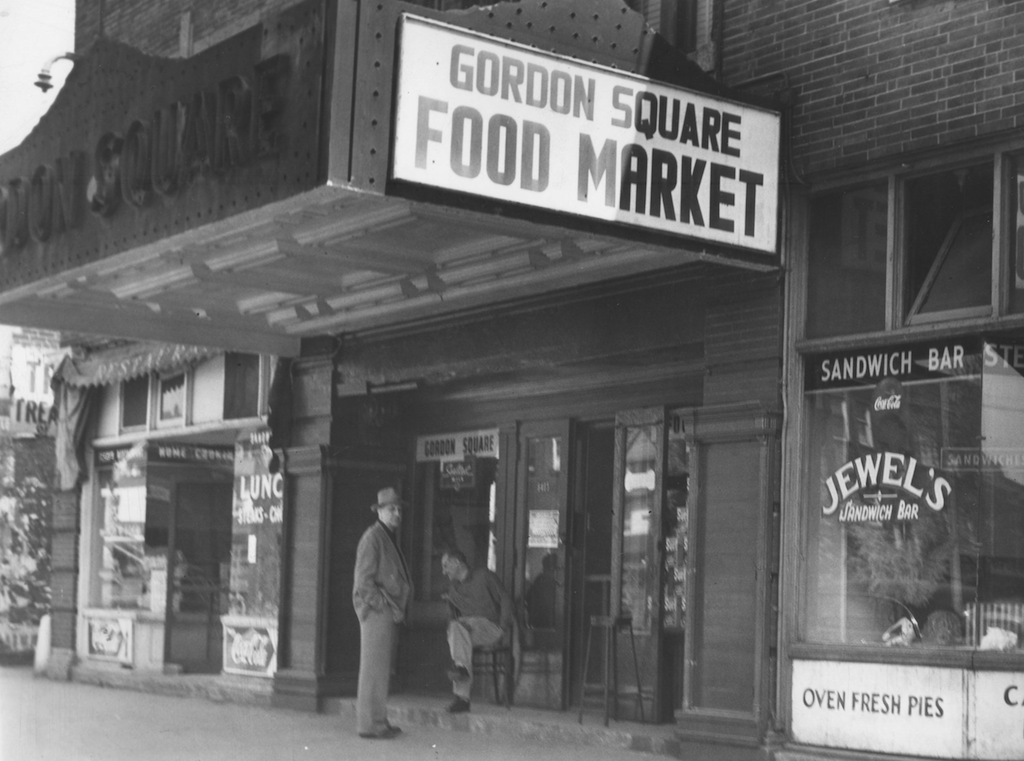 The Gordon Square Food Market, 1951