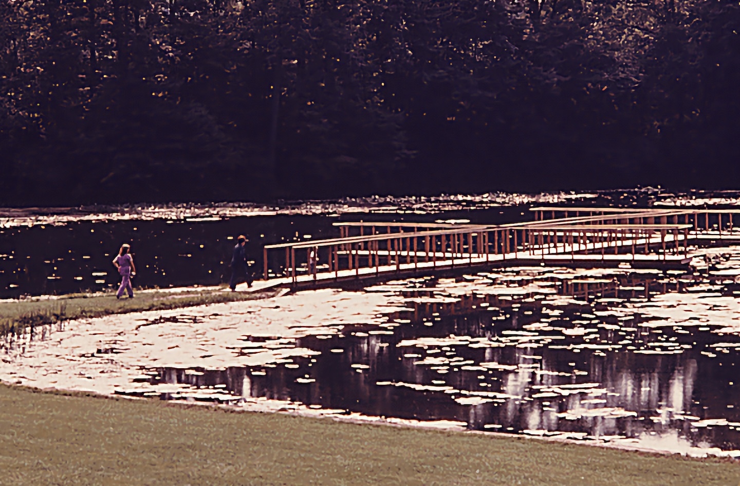 Platforms Over Kendall Lake