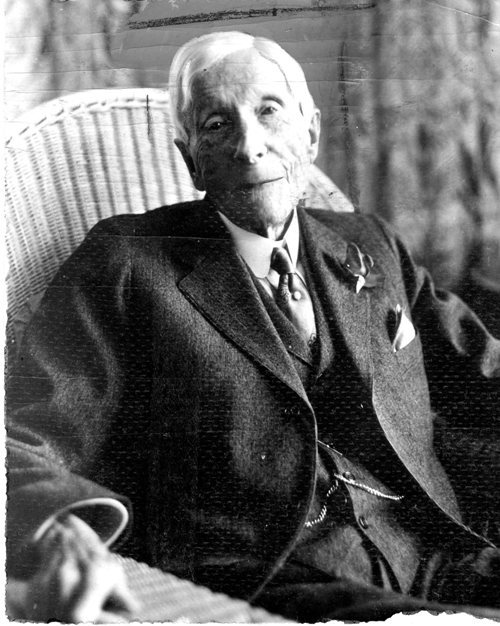 John D. Rockefeller at age 87