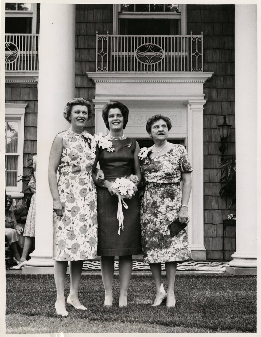 Mrs. Oliver P. Bolton, Barbara Bolton, and Mrs Chester C. Bolton