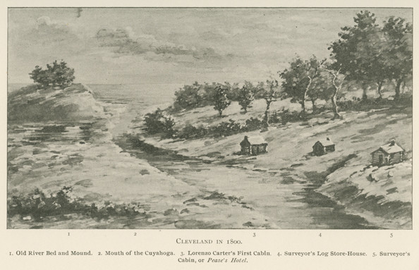Cleveland in 1800