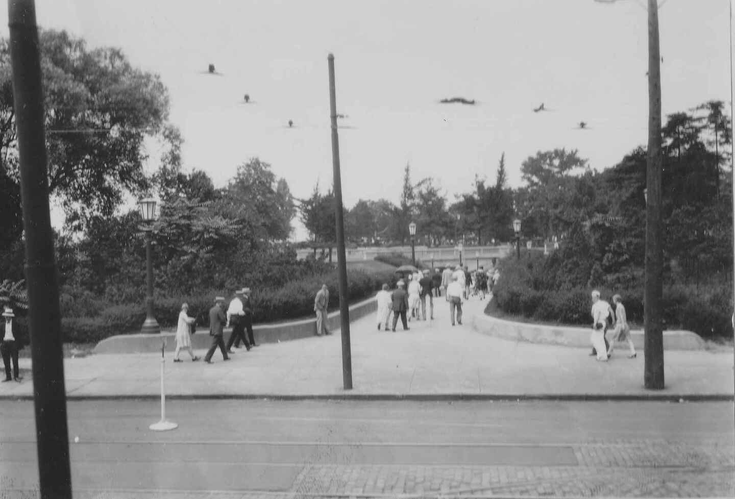 Entrance to Edgewater Park, 1929