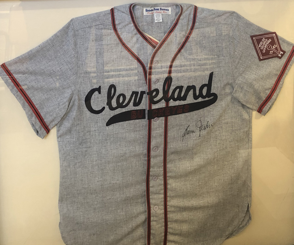 Autographed Cleveland Buckeyes Jersey