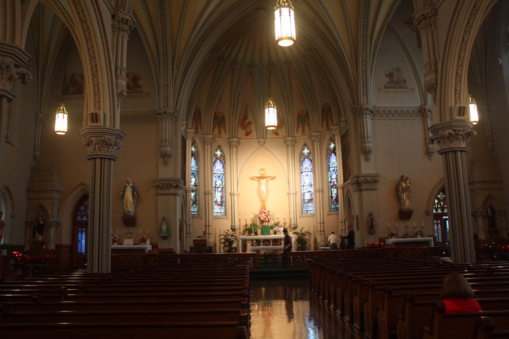 Illuminated Main Altar