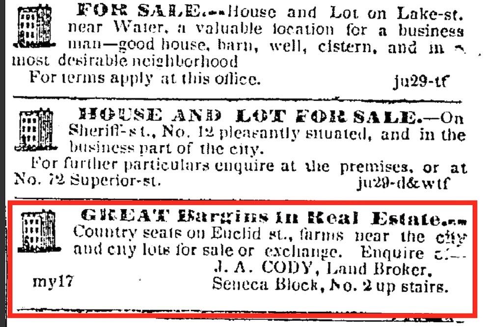 Great Bargains in Real Estate.