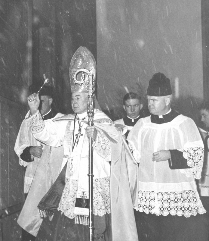 Bishop Hoban Dedicates St. Ann Church