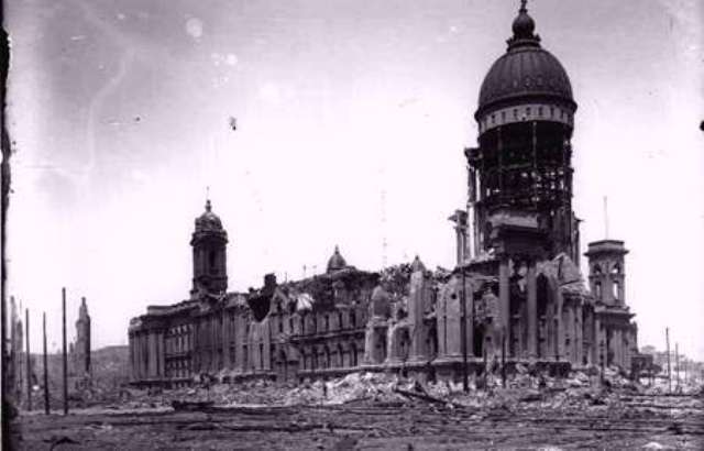 San Francisco Earthquake Damage