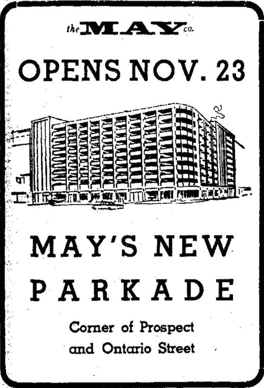 May's Parkade, 1964