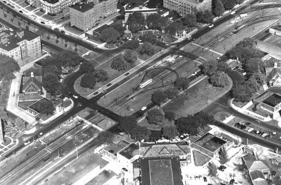 Aerial View of Shaker Square
