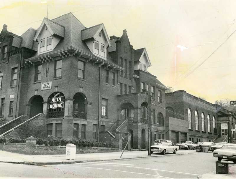 Alta House before the fires and reconstruction