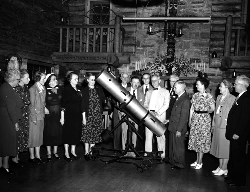 The Science Club Receives a Telescope