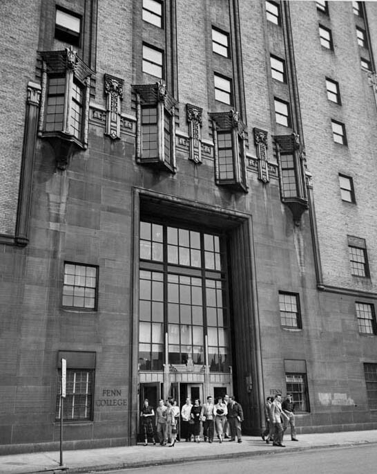 Fenn College Entrance, 1949