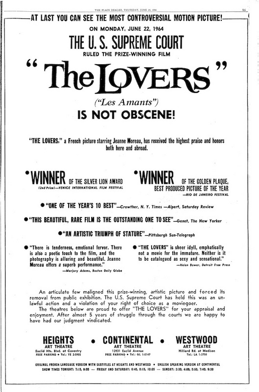 The Lovers Is Not Obscene!