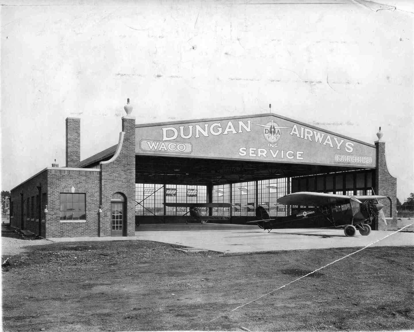Dungan Airways Hangar, 1928