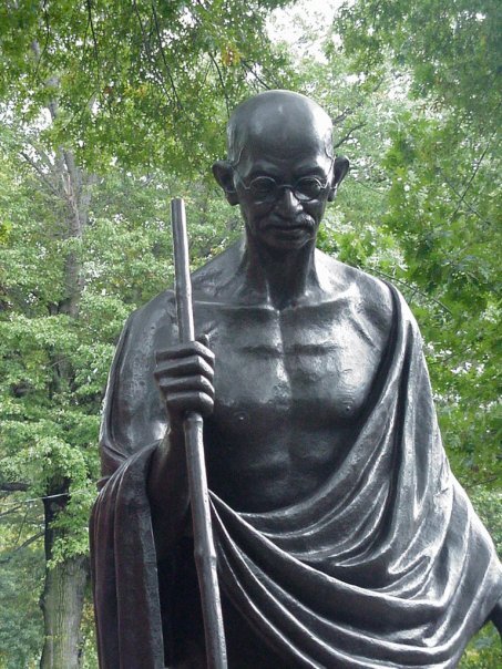 Gandhi Close-up