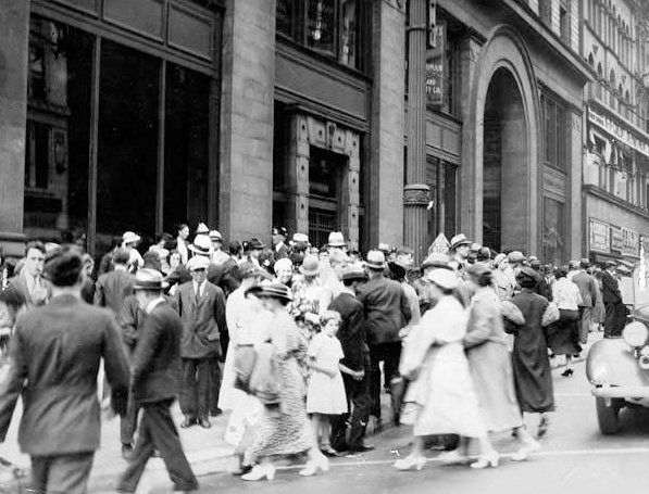 Euclid Arcade Entrance, 1934