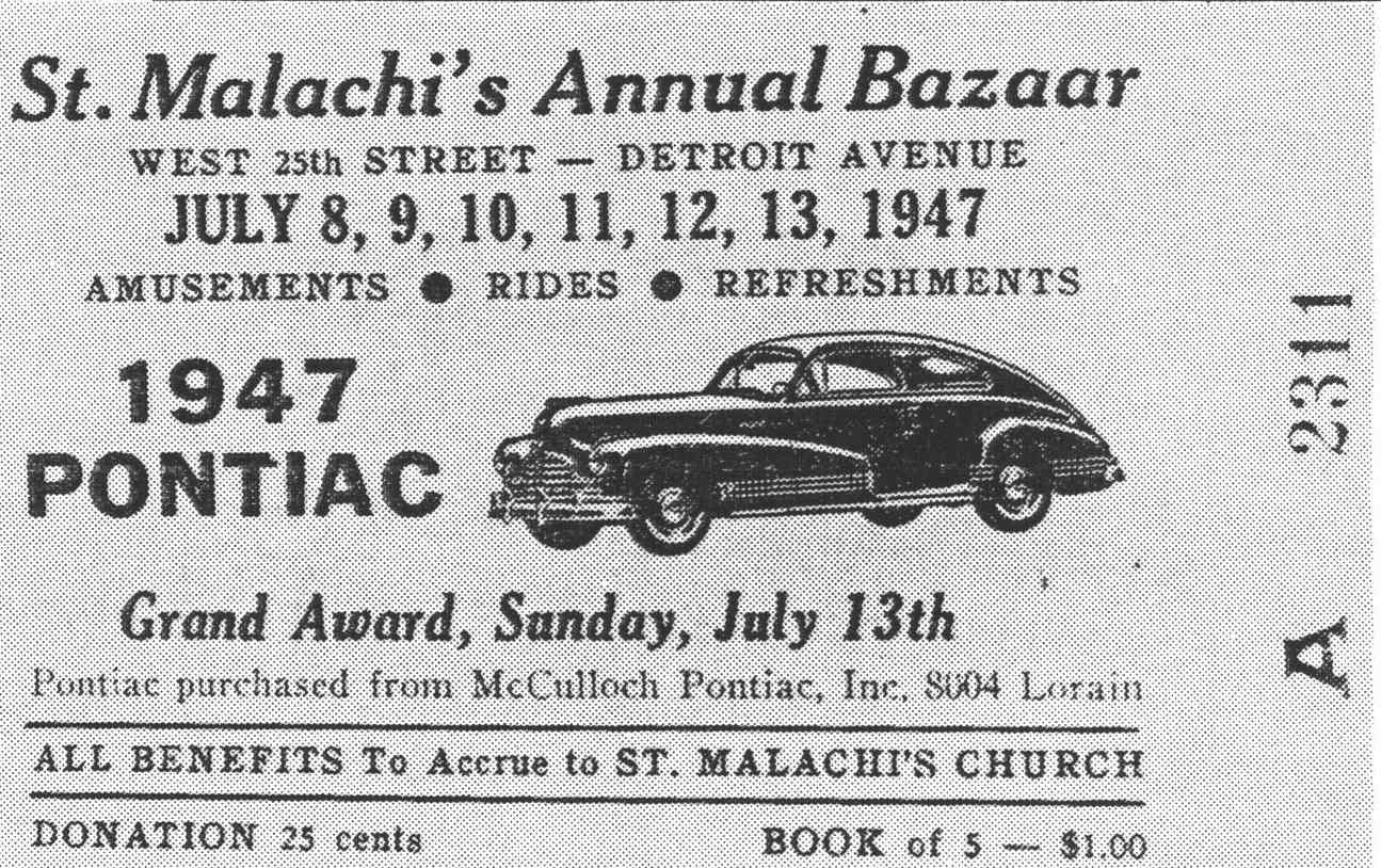 Raffle Ticket, 1947