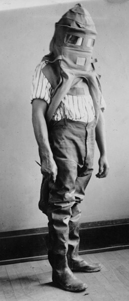 Morgan Displays Mask, 1916