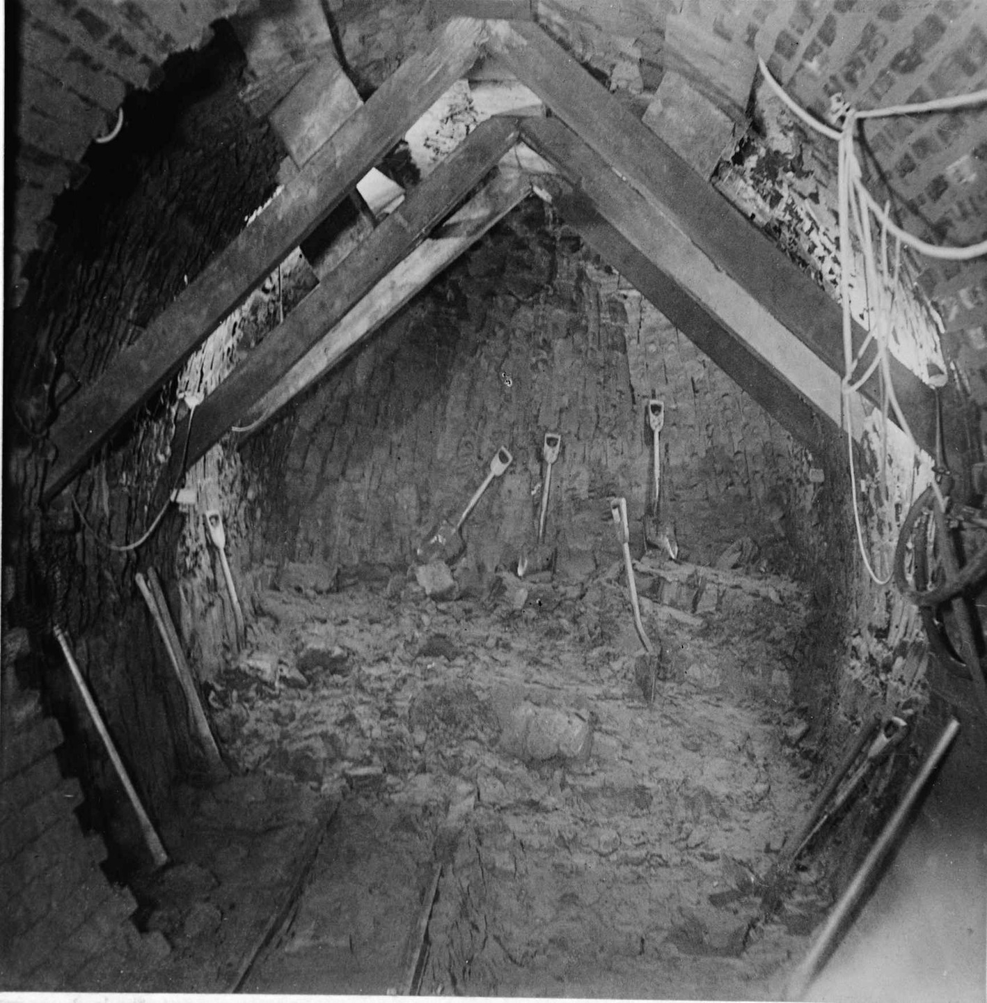 Tunnel Construction, Ca. 1900