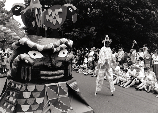 Paper Mache Float, 1995