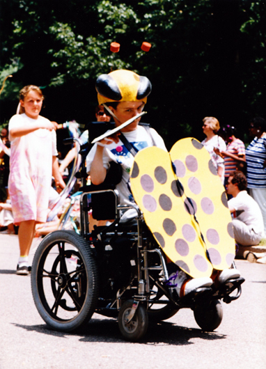 Parade participant, 1992