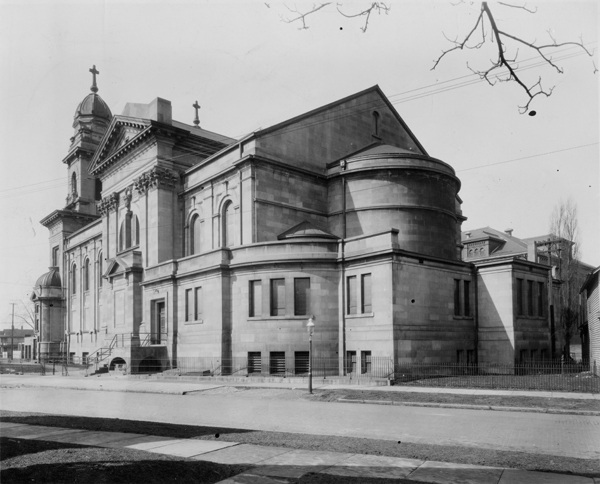 Rear Exterior of St. Colman Church