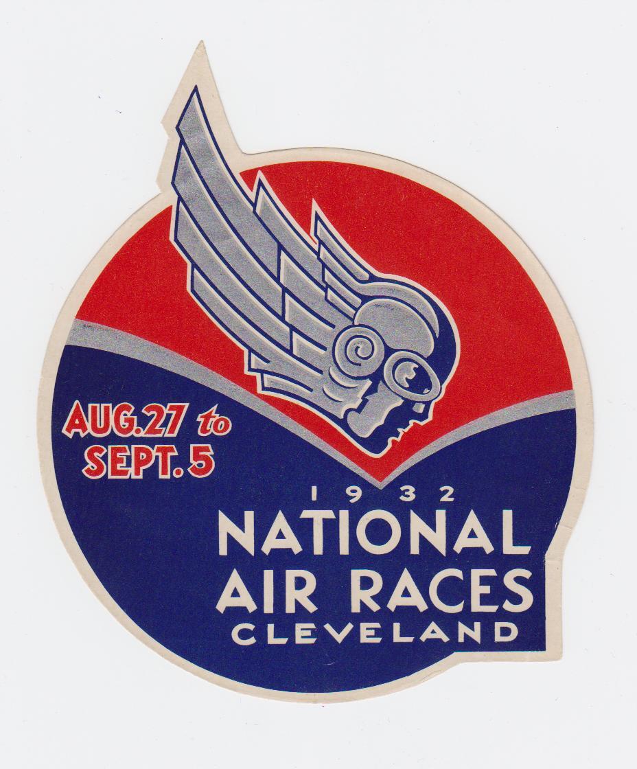 National Air Races Decal, 1932