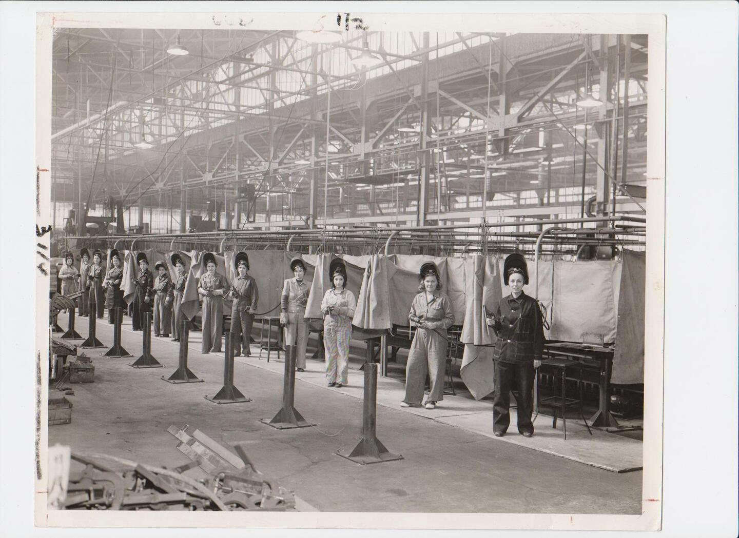 Women At Republic Steel, 1942